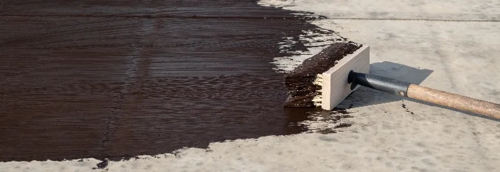 Dach abdichten mit Bitumen